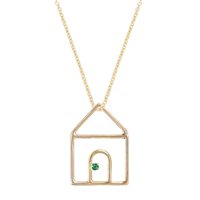 Collana Aliita Donna Pura in Oro giallo Smeraldo NRPU1Z0023YG09K